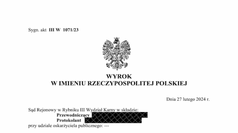 Jazda po spożyciu alkoholu. Wynik badania: 0,11 mg/dm3 - uniewinnienie!