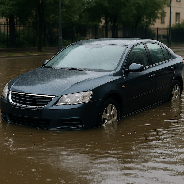 Zalanie samochodu – kiedy ubezpieczyciel może odmówić wypłaty odszkodowania z AC?
