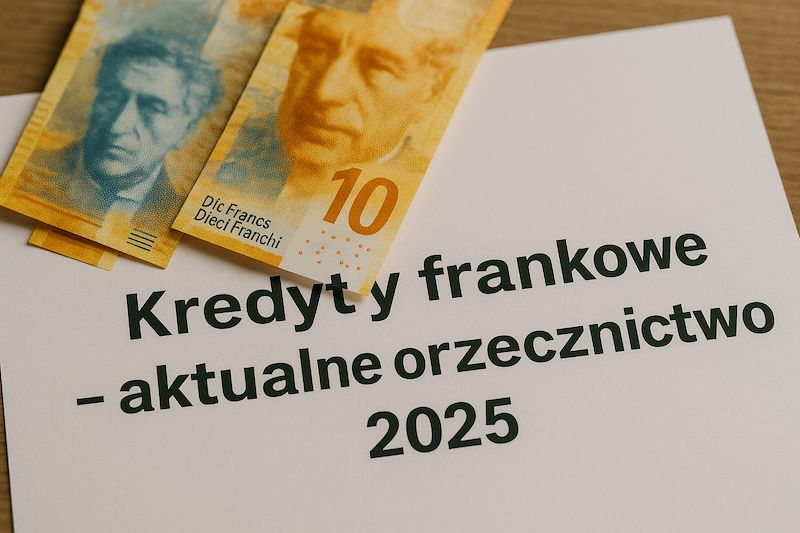 Kredyty frankowe – aktualne orzecznictwo 2025