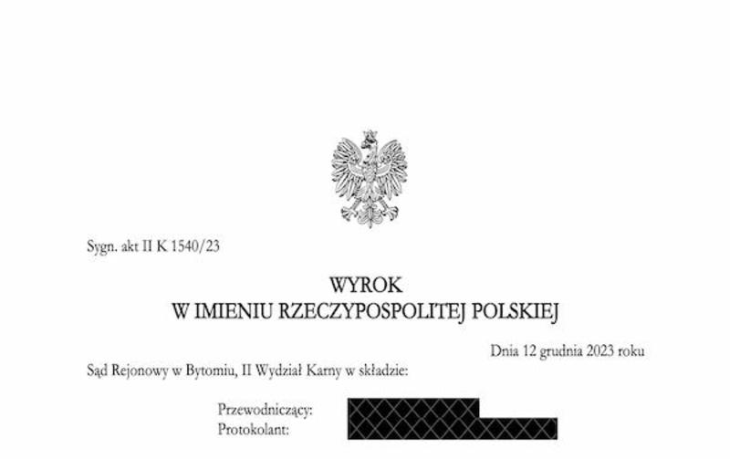 Jazda pod wpływem alkoholu. Wynik badania: 0,30 mg/dm3