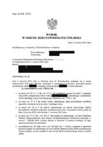 Jazda pod wpływem alkoholu. Wynik badania: 0,36 mg/dm3