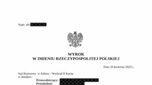 Jazda pod wpływem alkoholu. Wynik badania: 0,35 mg/dm3