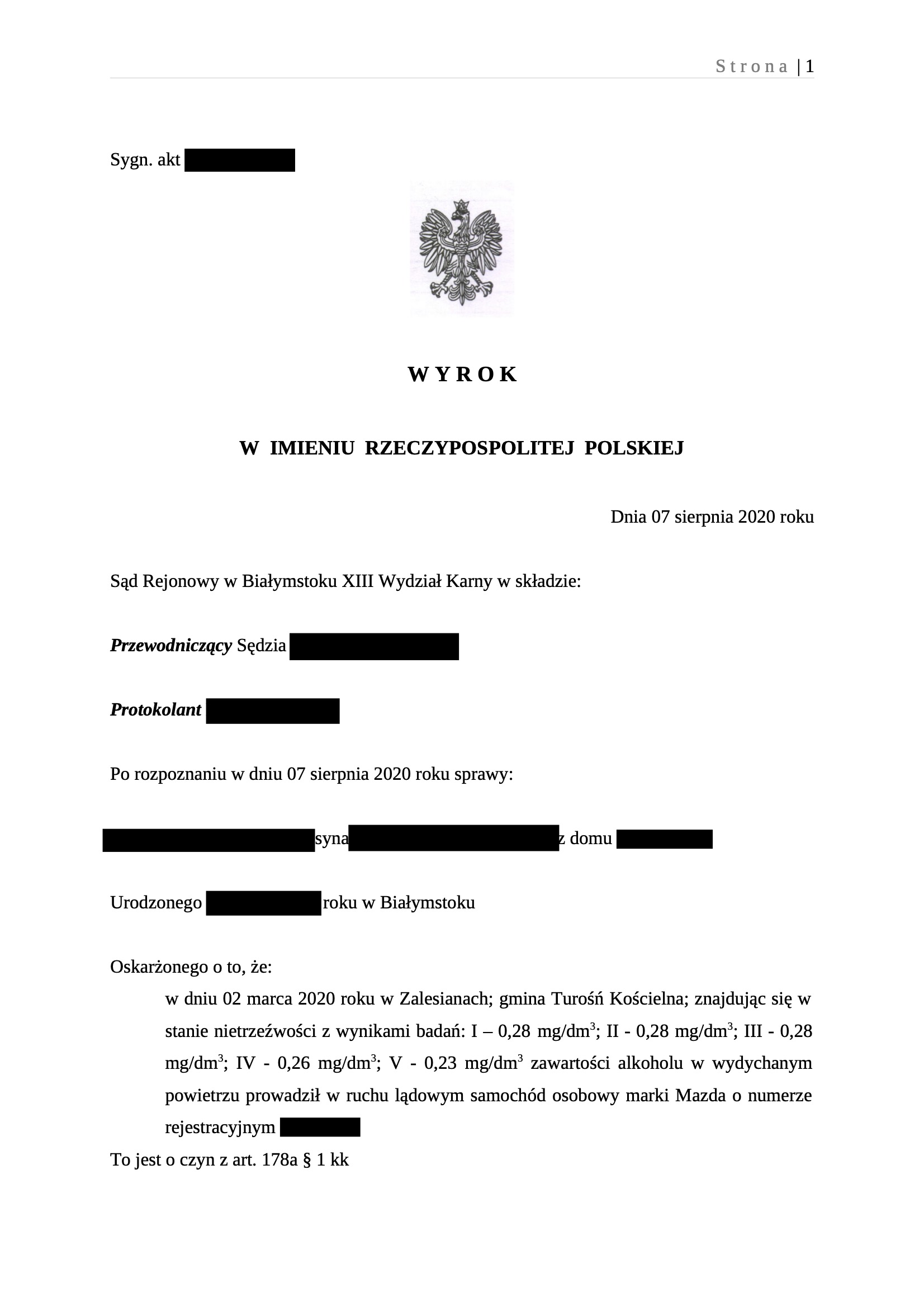 Skan wyroku 1