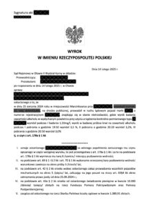 Jazda po&nbsp;alkoholu. Wynik badania: 3 promile. Brak przepadku!