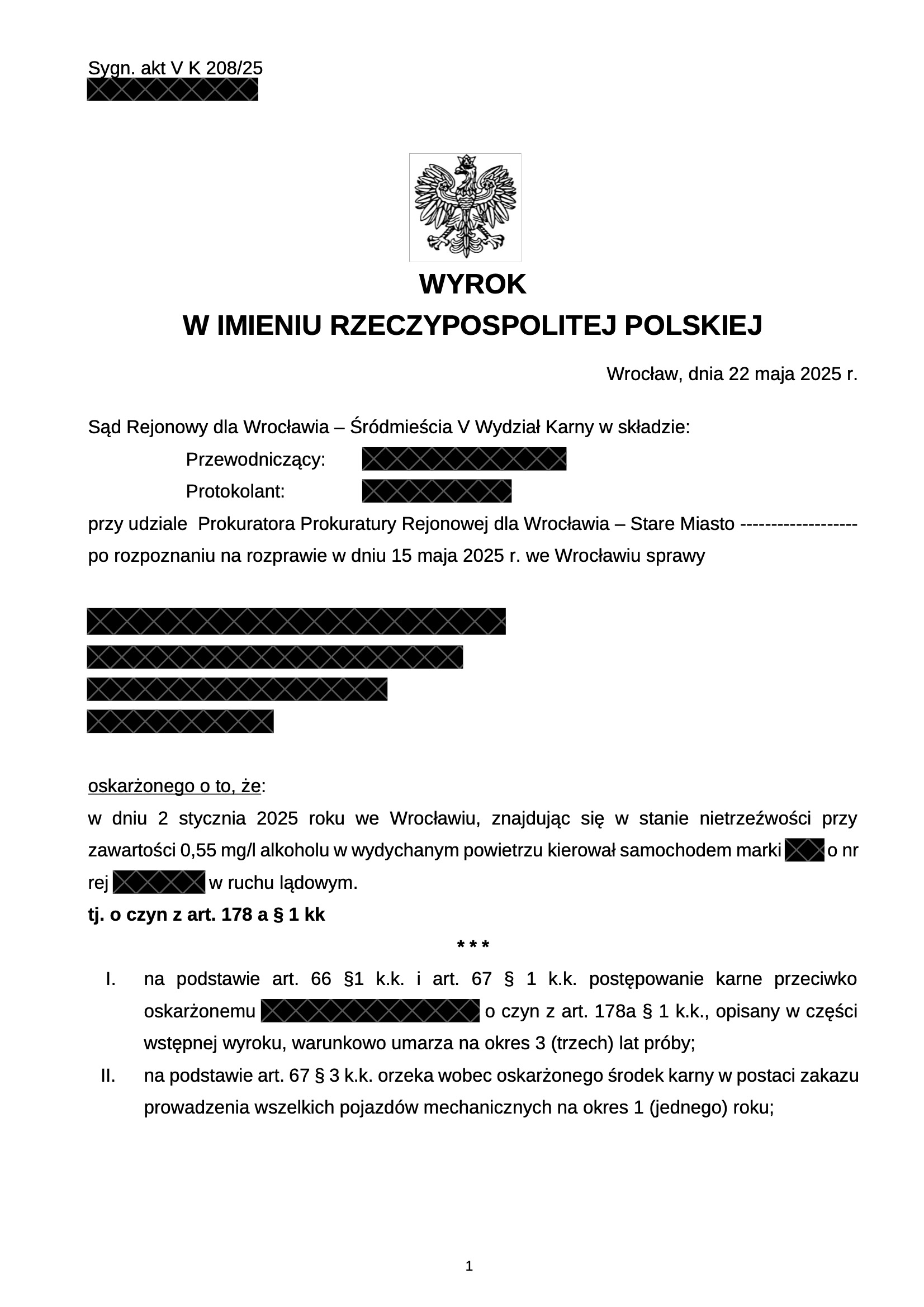 Skan wyroku 1