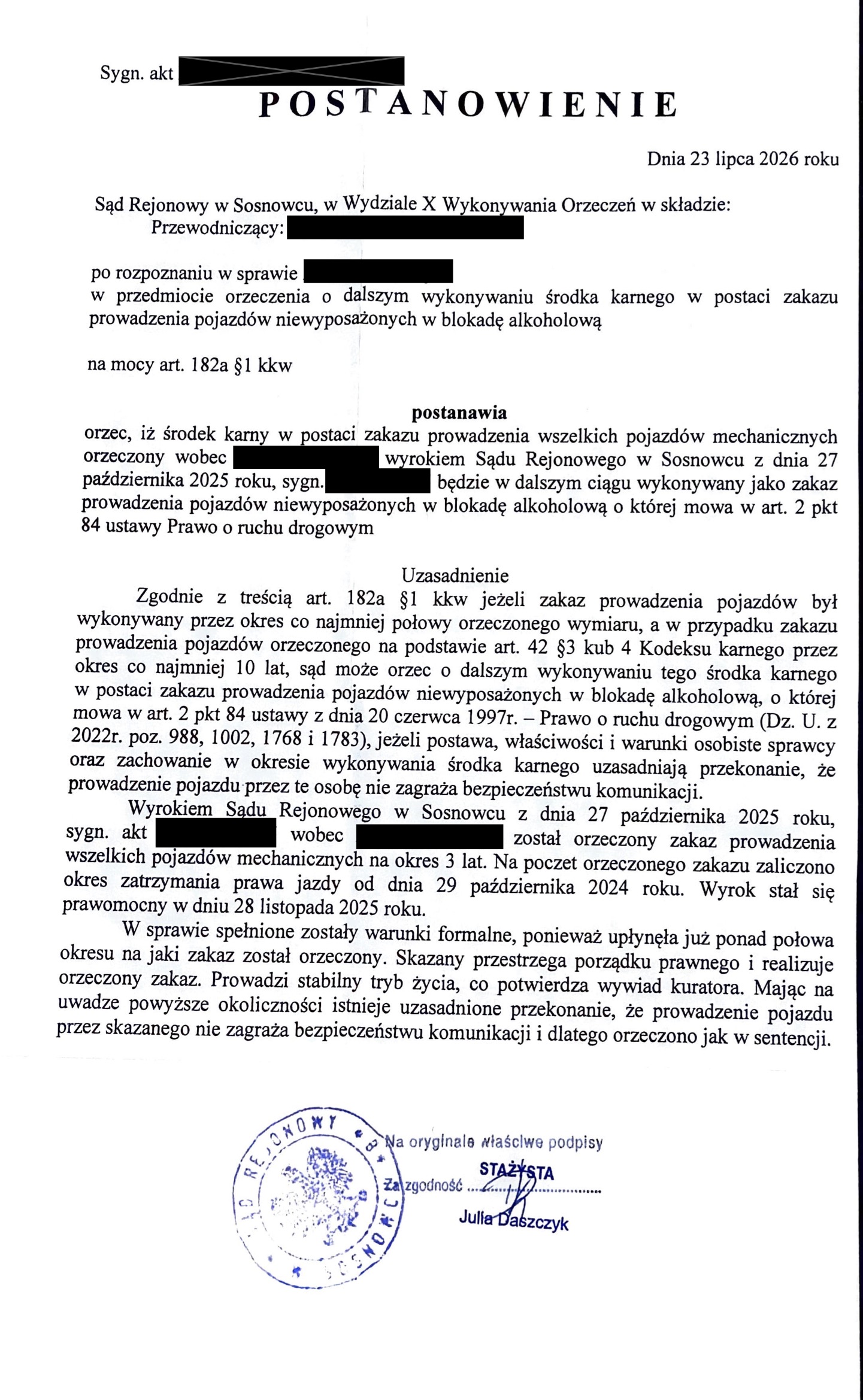 Skan wyroku 1